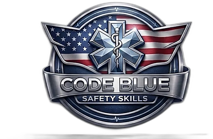 Code Blue Safety Skills, mobile First Aid and CPR training at your location